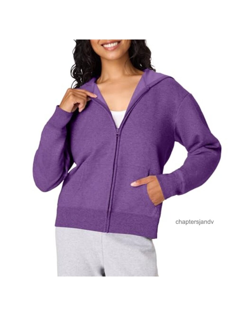 EcoSmart Midweight Fleece Full Zip Hoodie Sweatshirt